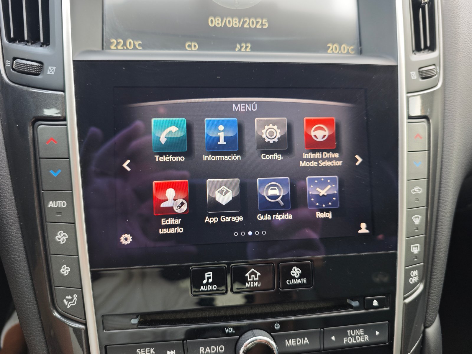 INFINITI 2.2d 170CV 7G Sport Edition