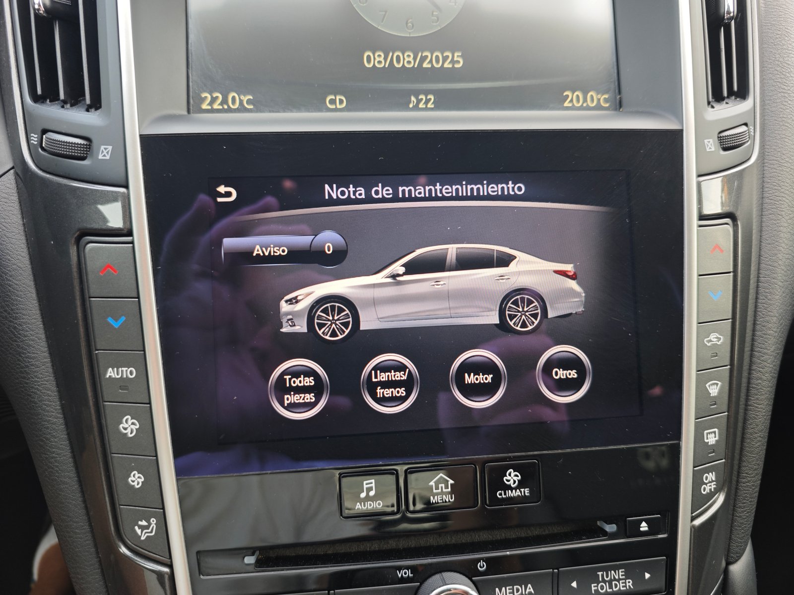 INFINITI 2.2d 170CV 7G Sport Edition