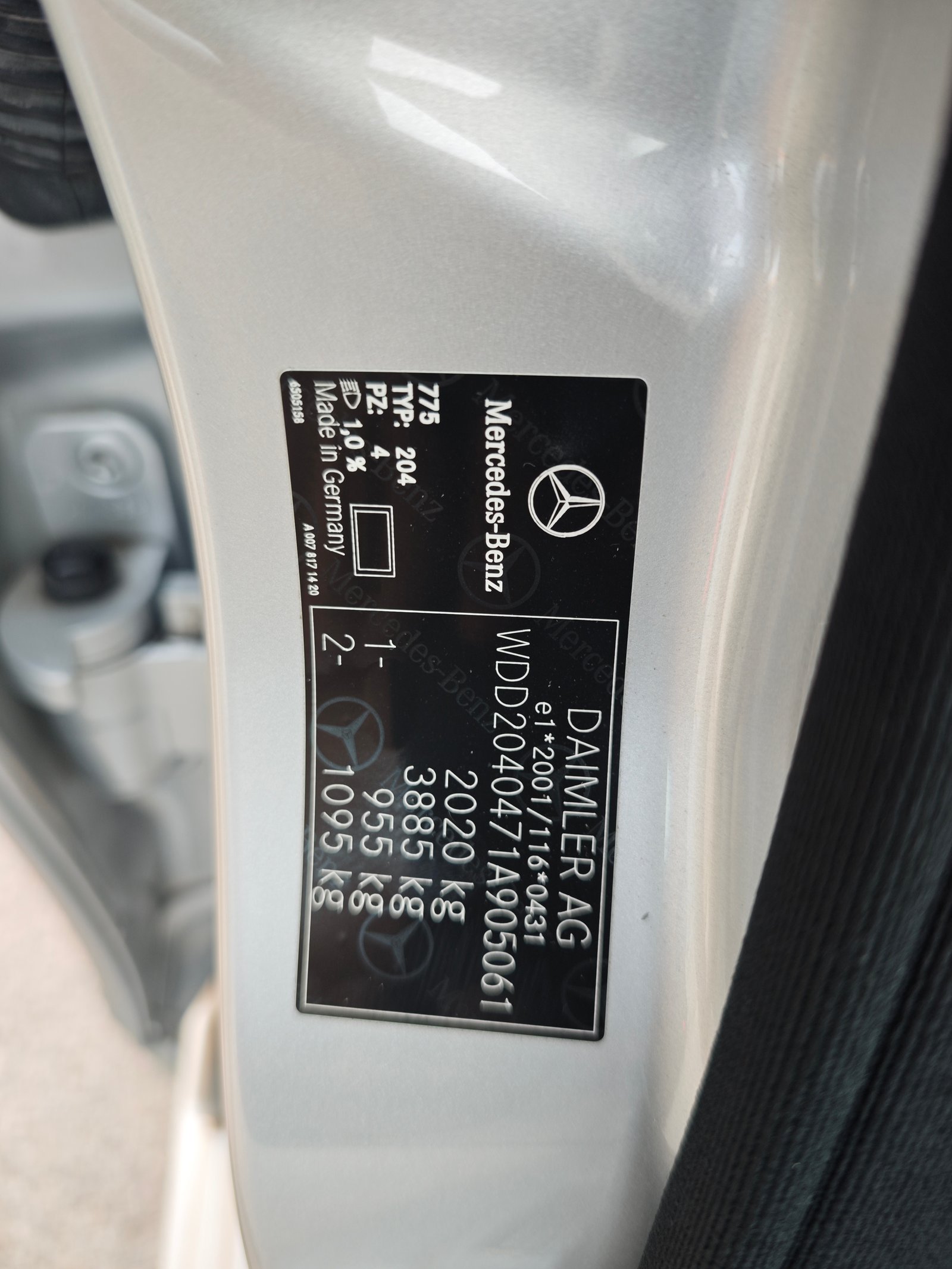 MERCEDES-BENZ  C 250GCi 205cv AMG  Motor Mercedes con CADENA