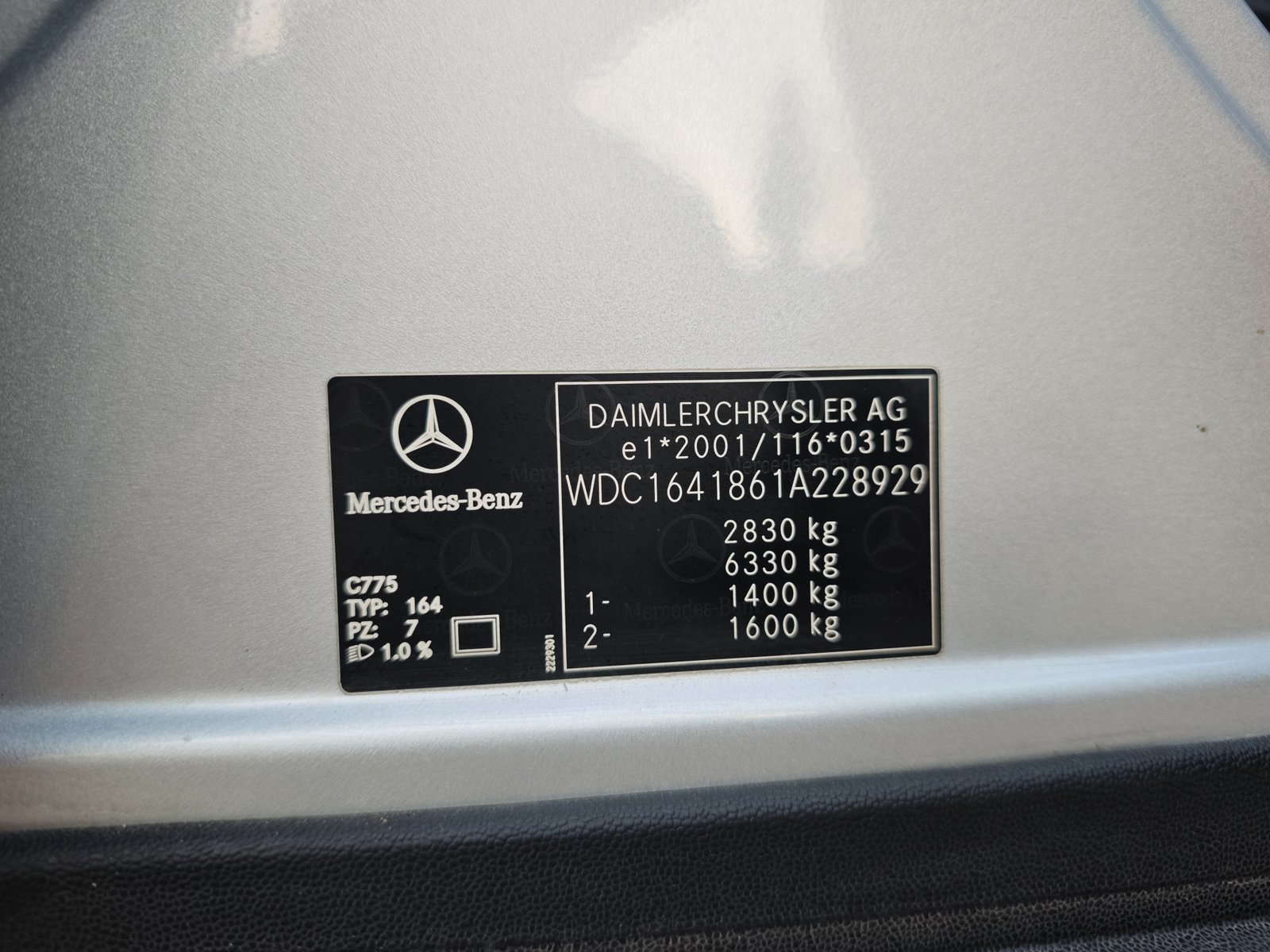 MERCEDES-BENZ ML 350 CGi 7G AVANTGARDE FULL