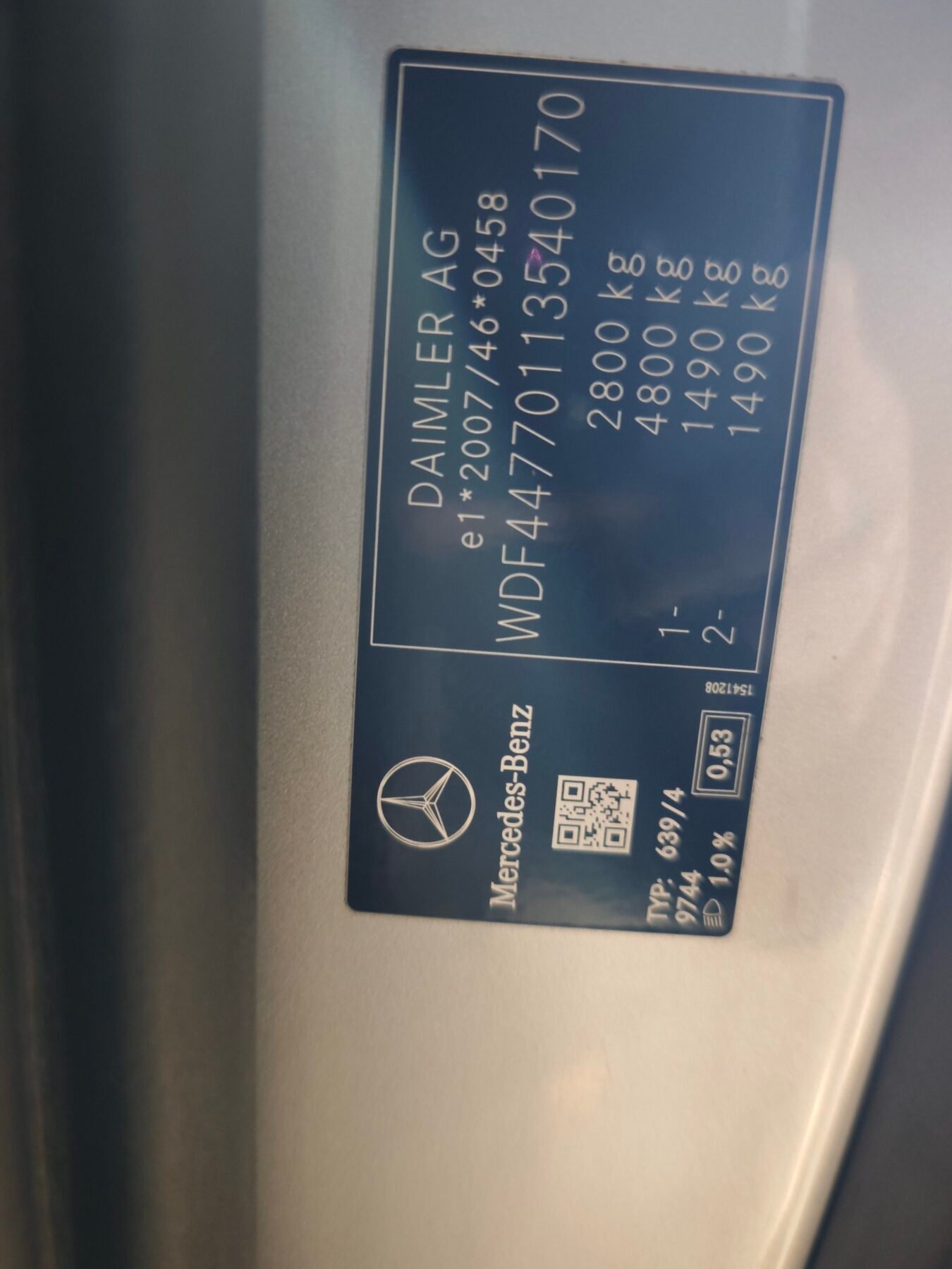 MERCEDES-BENZ Vito 114 CDI TD Mixto Compacta