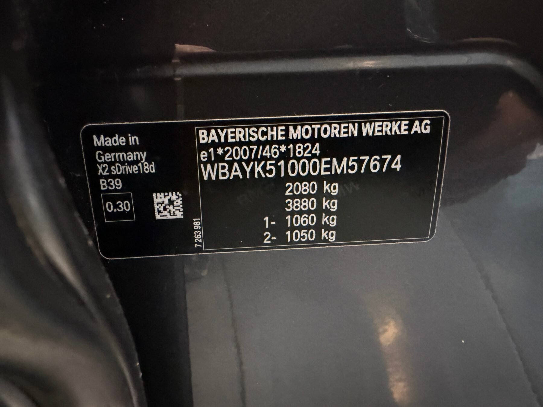 BMW X2 118d Motor 2000 150cv X Line+Mpaket interior