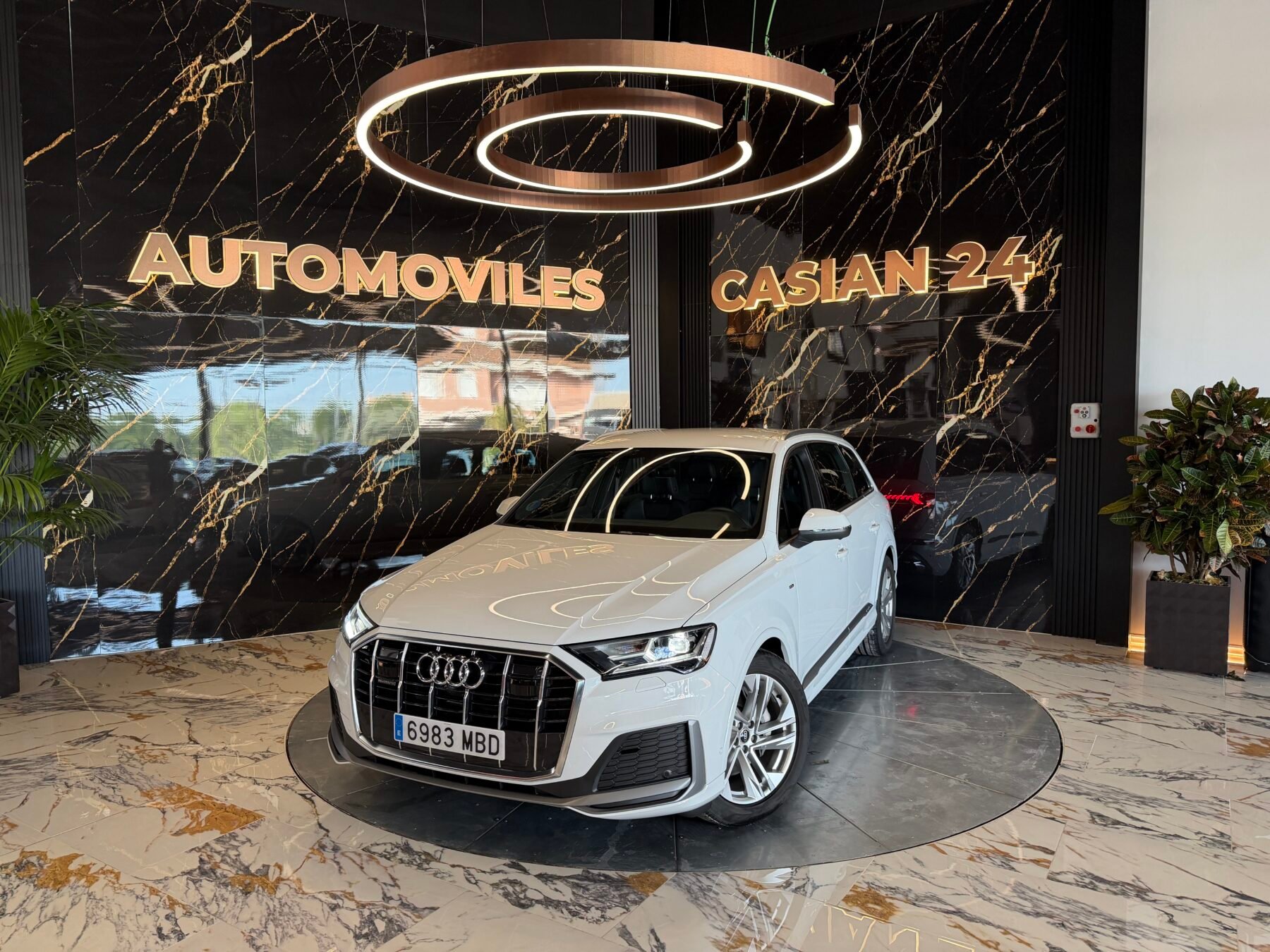 AUDI Q7 S line+ 45 TDI  232CV quattro 7PLAZAS IMPOLUTO