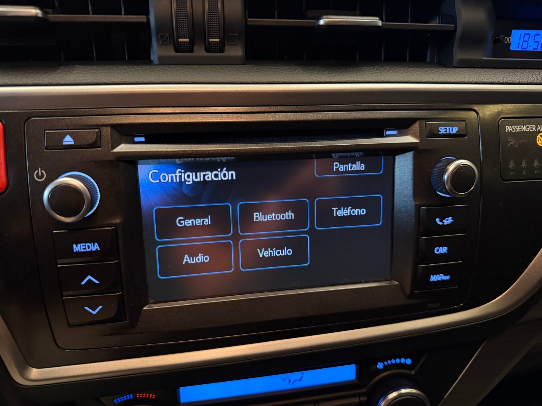 TOYOTA Auris 1.4 Diesel 90CV  Sport 4Cilindros en Linea