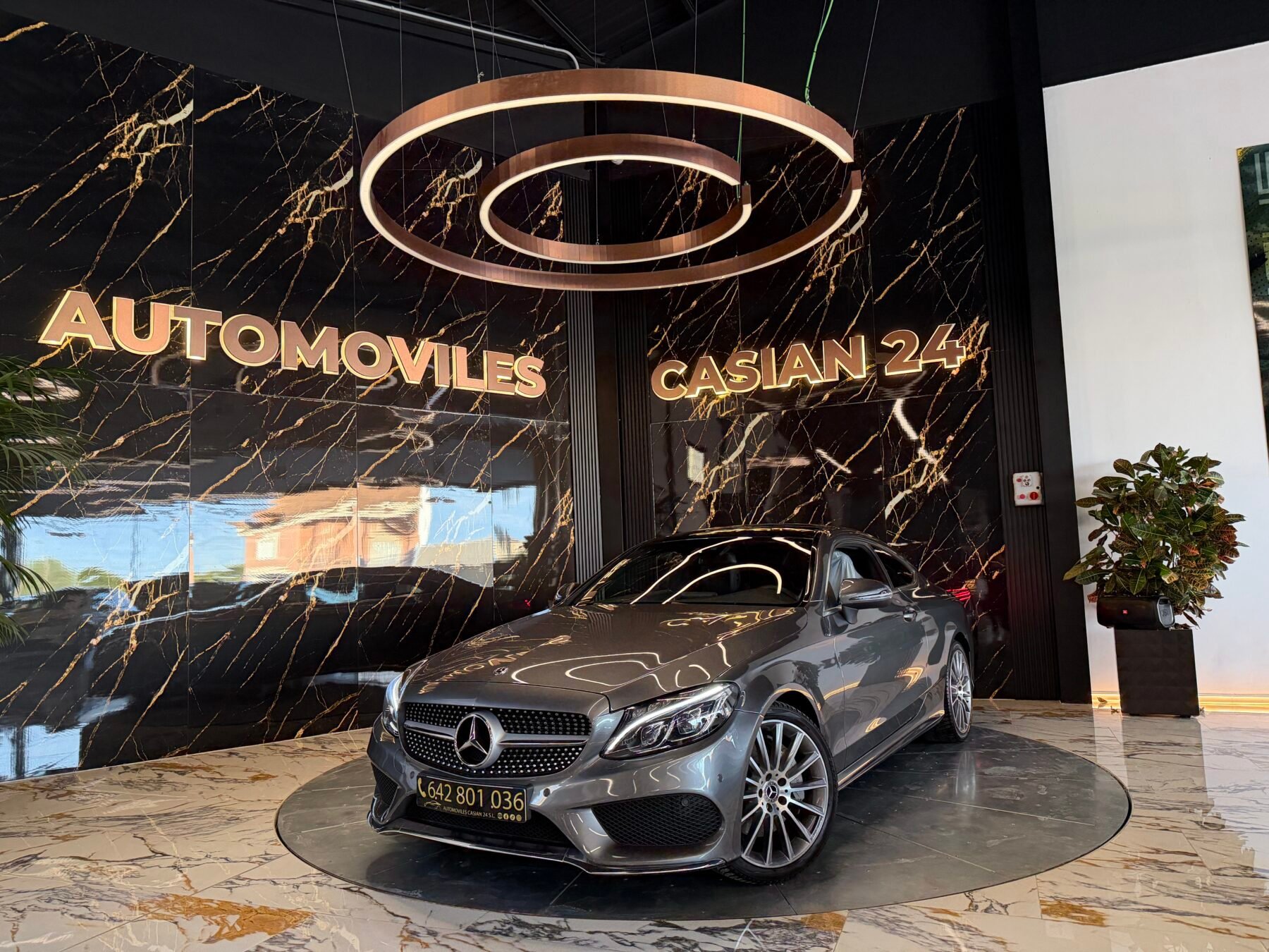 C Coupe 250 210CV AMG SPORT Edition 7G Motor Mercedes con CADENA