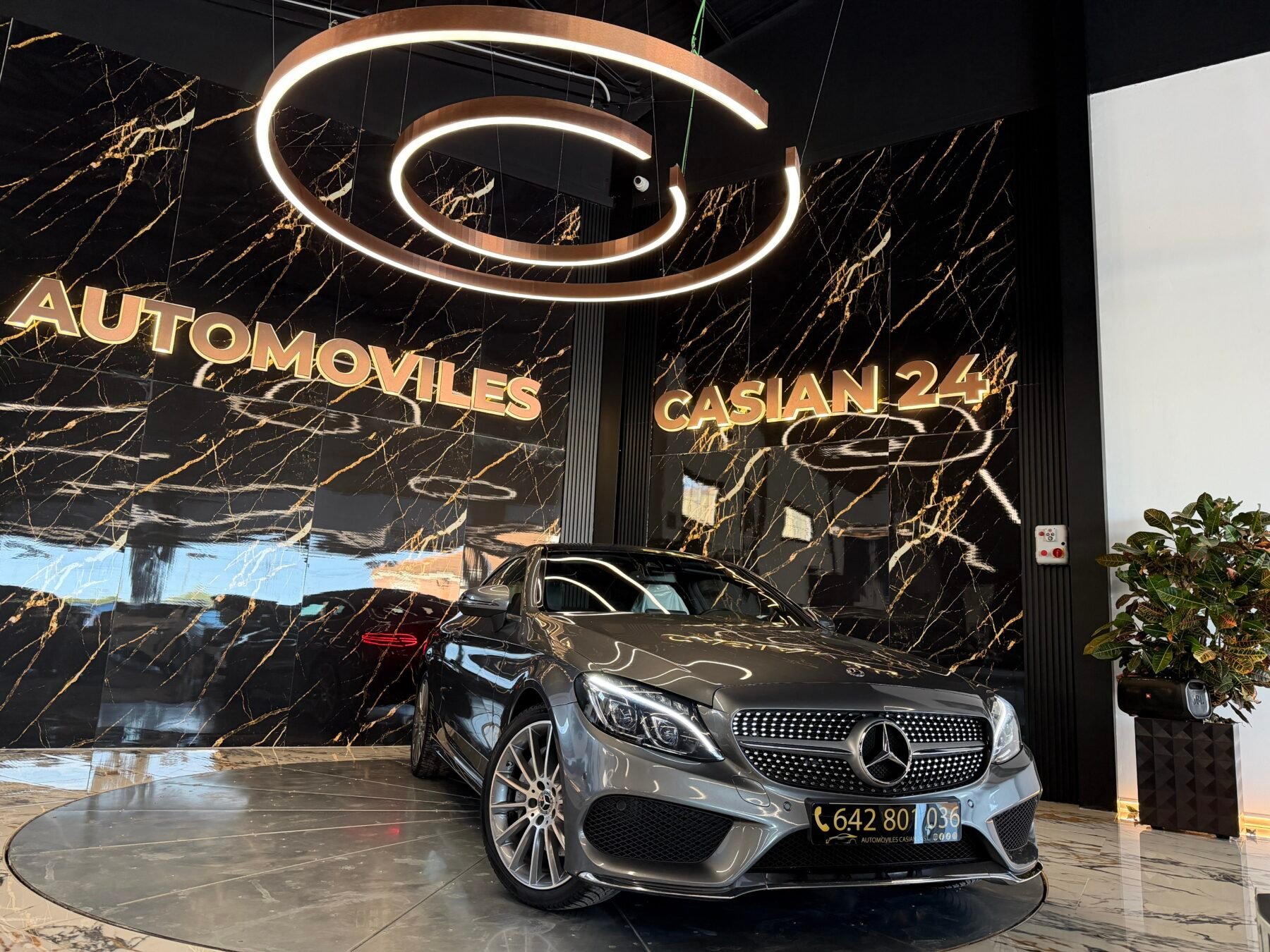 C Coupe 250 210CV AMG SPORT Edition 7G Motor Mercedes con CADENA