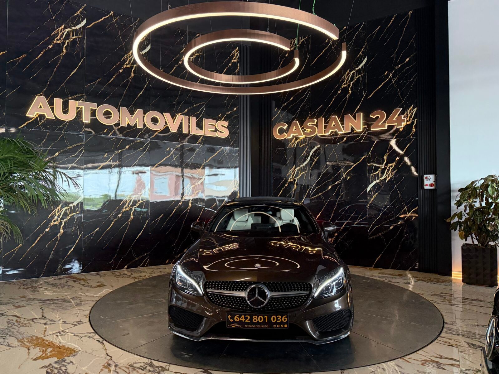 MERCEDES-BENZ C220d AMG 170CV FUL Motor MERCEDES CON CADENA