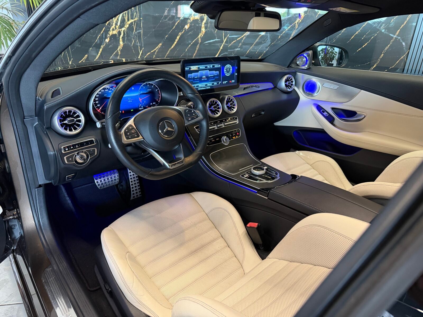 MERCEDES-BENZ C220d AMG 170CV FUL Motor MERCEDES CON CADENA