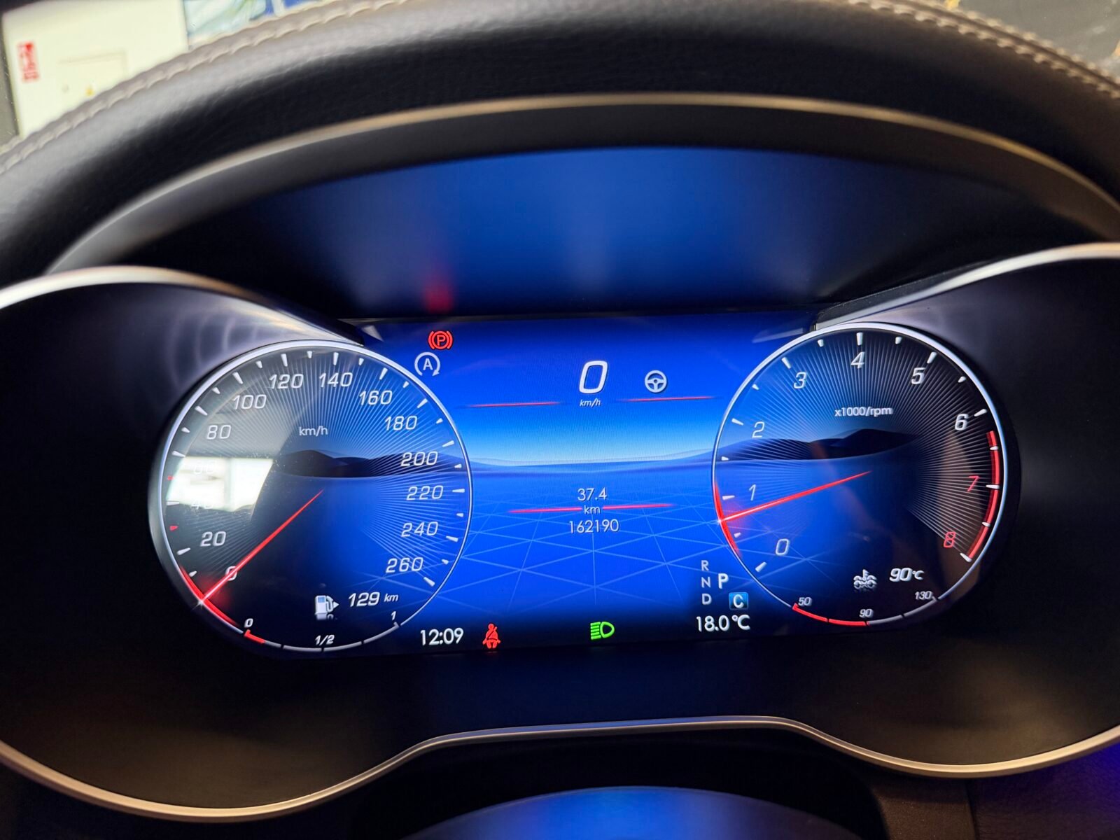 MERCEDES-BENZ C220d AMG 170CV FUL Motor MERCEDES CON CADENA