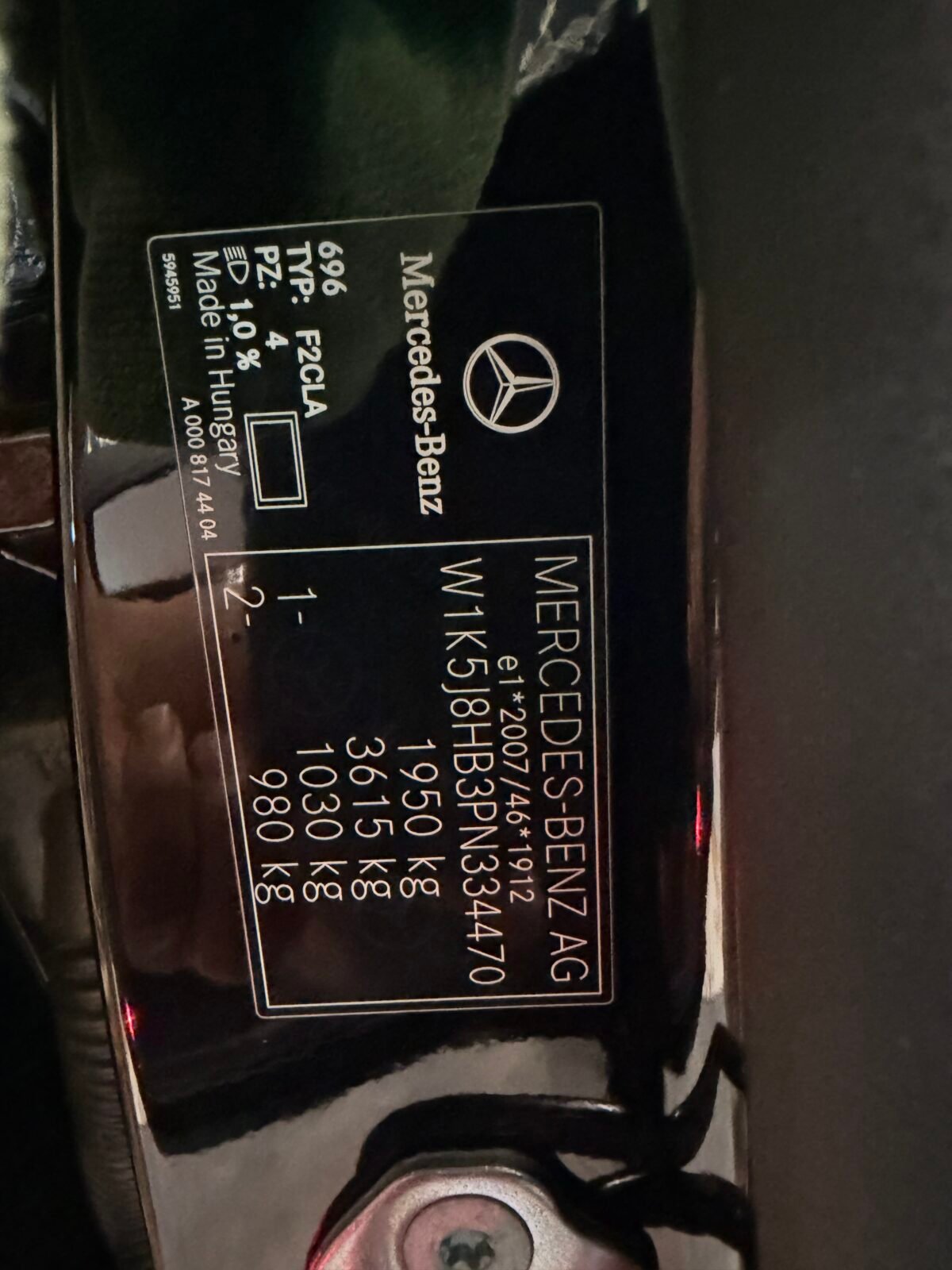 MERCEDES-BENZ  CLA 200 163CV AMG MOTOR CON CADENA IRROMPIBLE