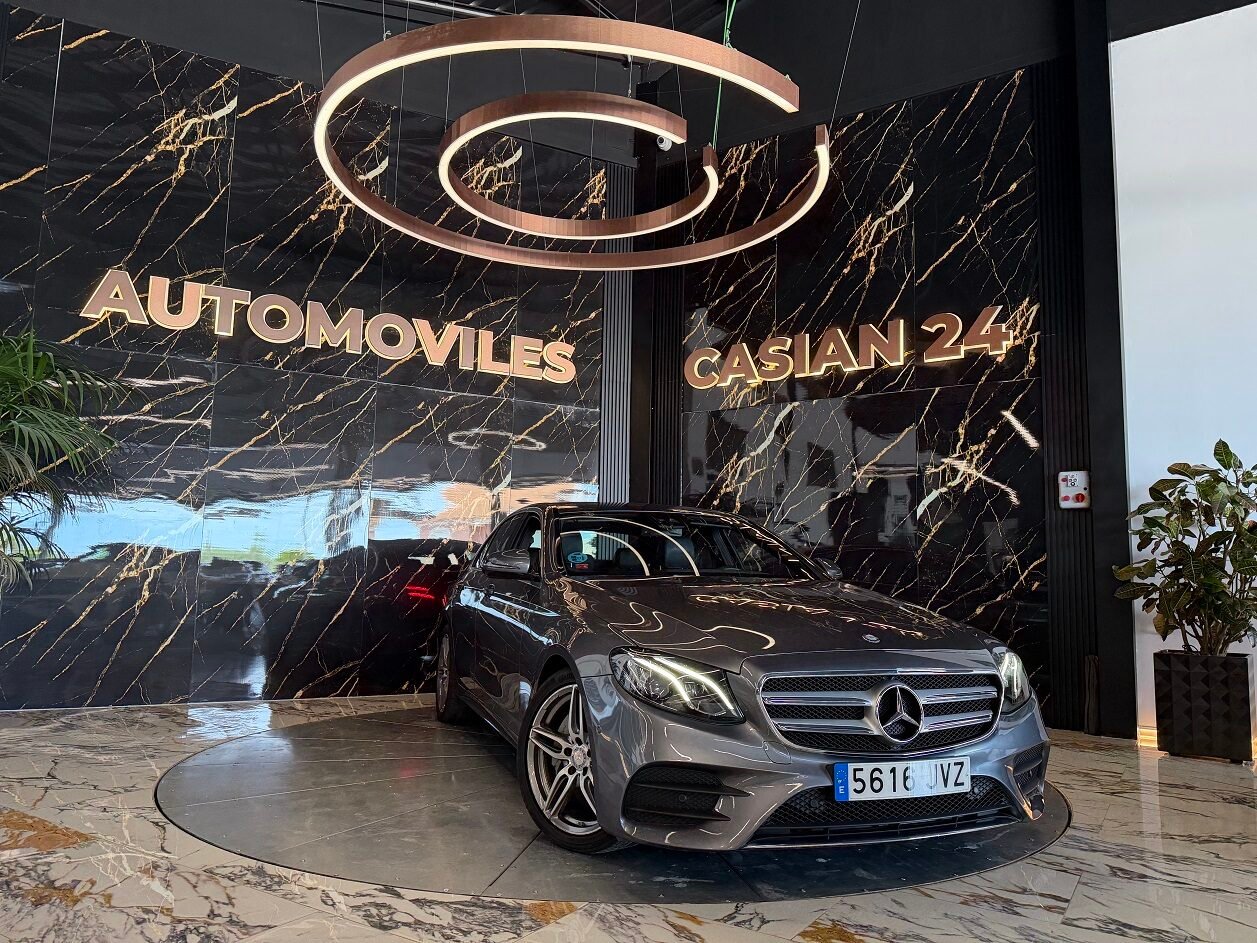 MERCEDES-BENZ E220d AMG 195CV FUL MOTOR MERCEDES CON CADENA IRROMPIBLE