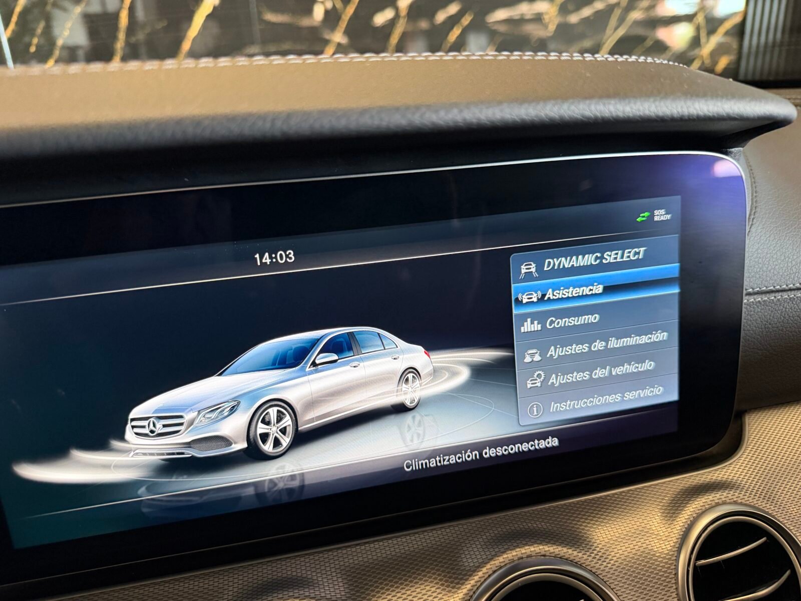 MERCEDES-BENZ E220d AMG 195CV FUL MOTOR MERCEDES CON CADENA IRROMPIBLE