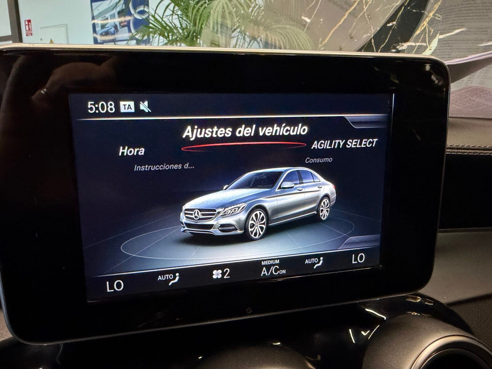 MERCEDES-BENZ C 200 AMG Line Motor Mercedes con CADENA