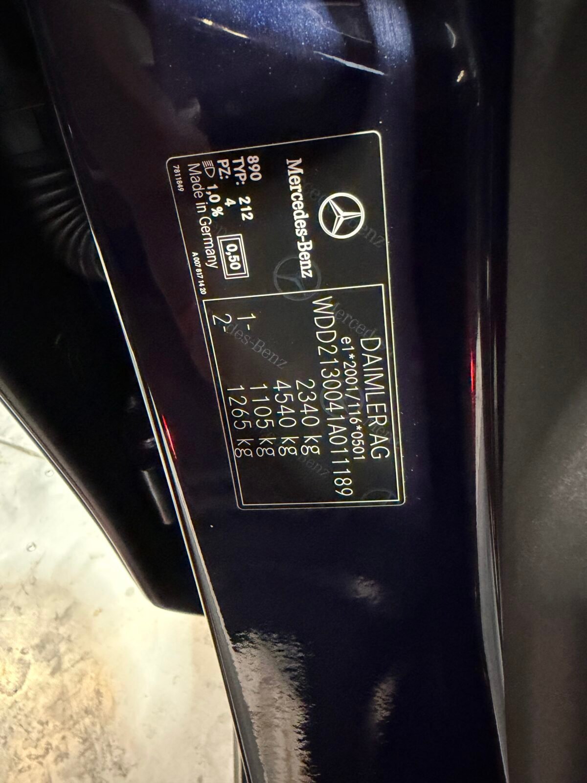 E 220d 195CV AMG Motor MERCEDES CON CADENA IRROMPIBLE