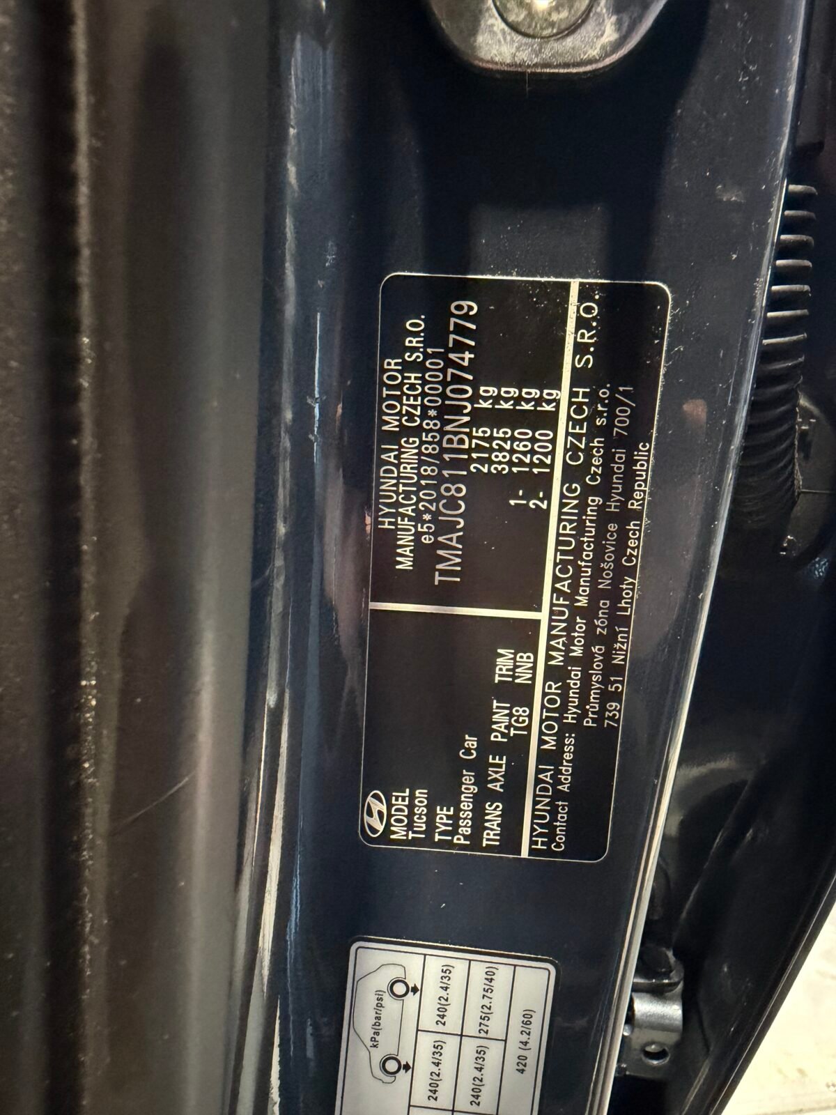HYUNDAI TUCSON 1.6 TGDI 132kW 48V HEV MAXX AT Teal 4x2